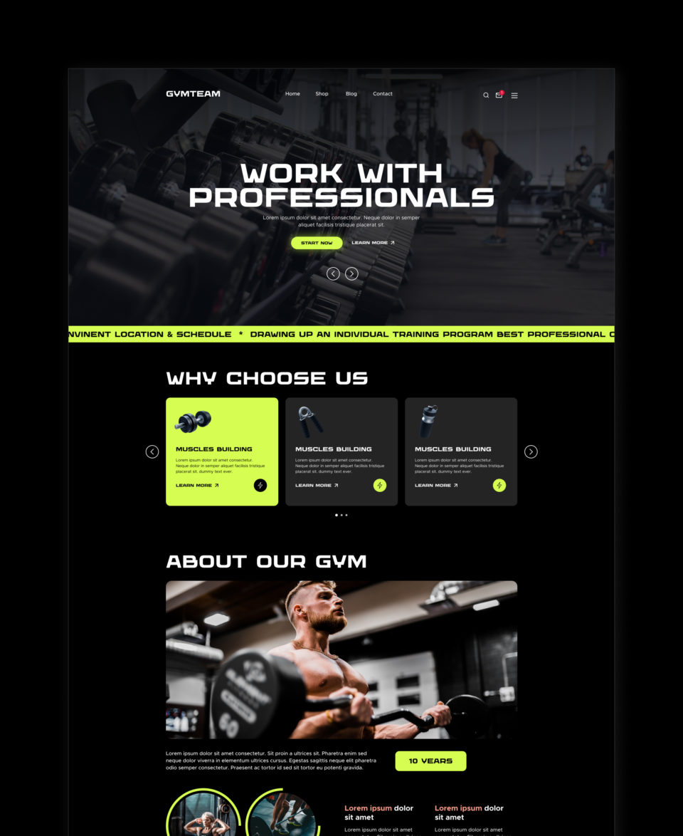 gym-web
